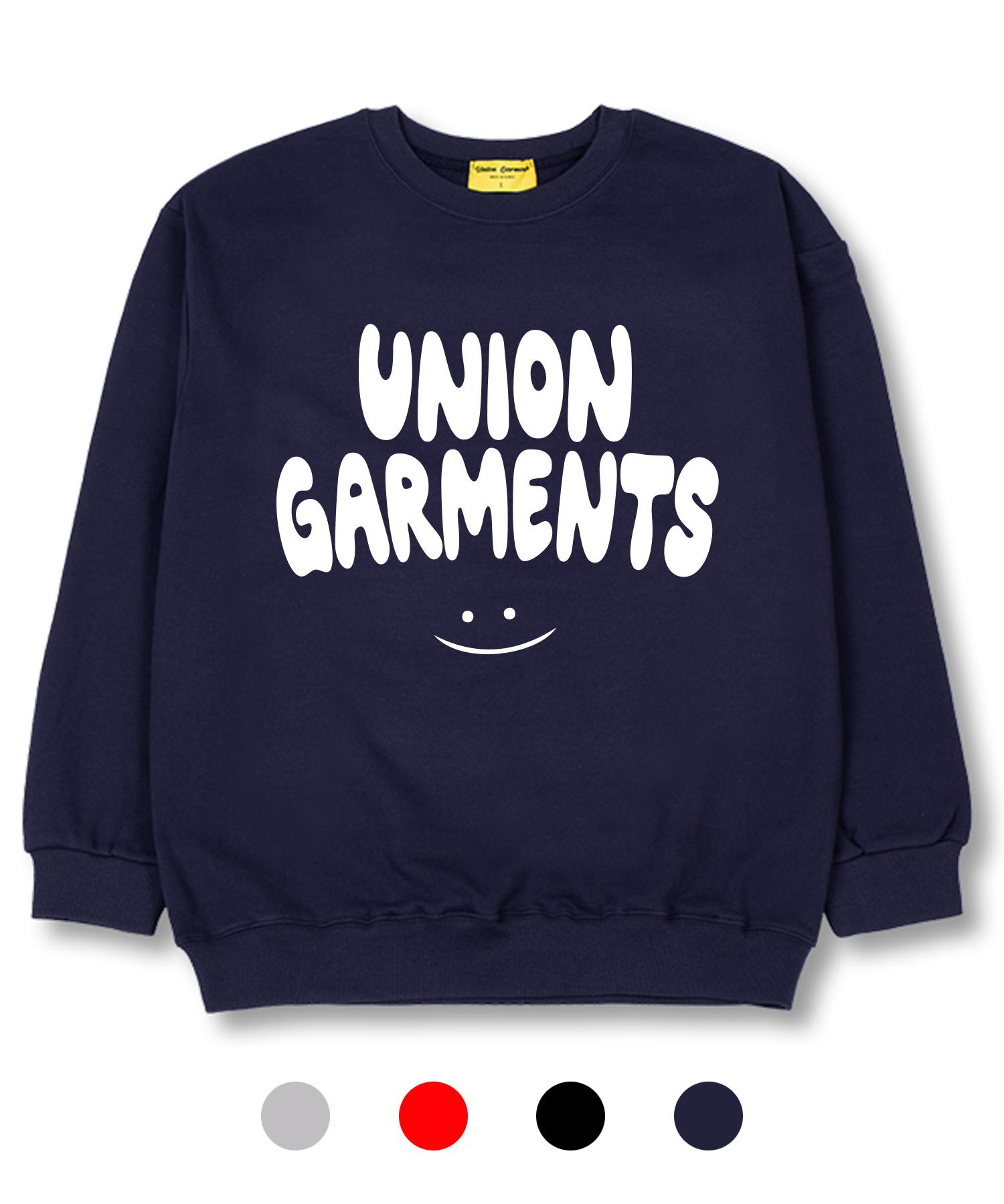 Union Garments Smile Garments Terry Oversized Sweatshirt Black/L