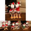 Adorable 2024 Christmas Series Plush Reindeer Snowman Penguin Decorative Figures Perfect For Holiday Gifts