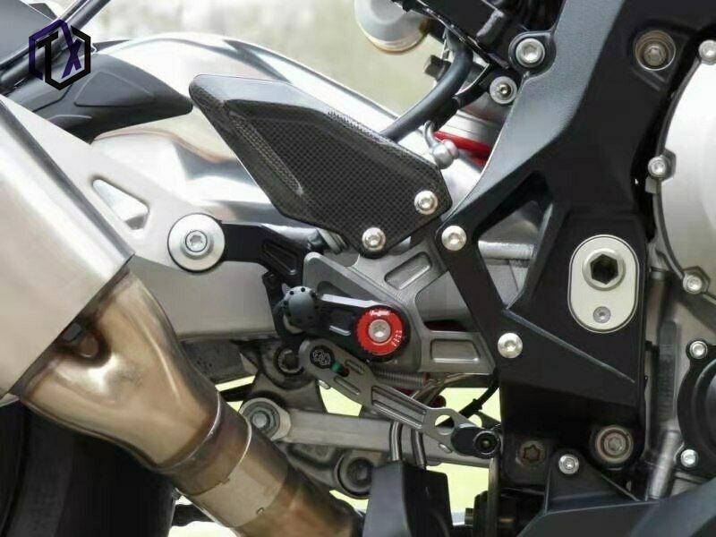 Carbon Fiber Raised Footpegs for BMW S1000RR (2015-2018) Modification Parts