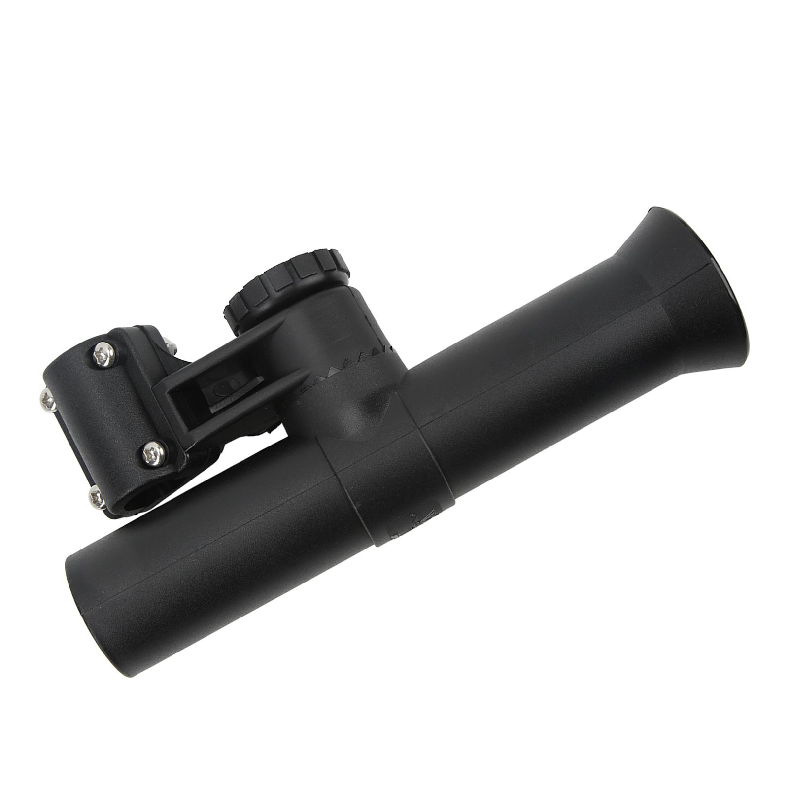 

2in Port Fishing Rod Holder 360 Degree Rotation Adjustable Boat Fishing Pole Clamp for Yacht