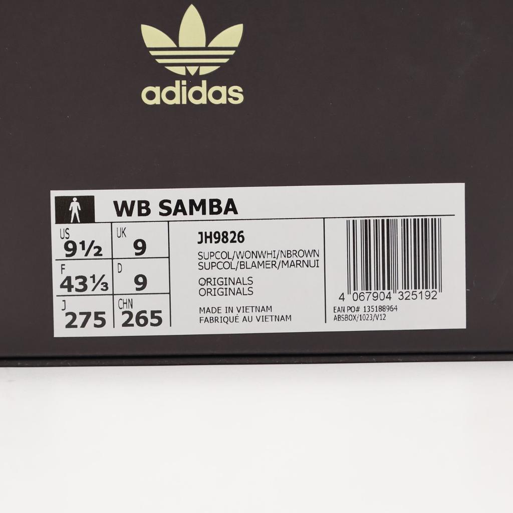 JH9826 Wales Bonner adidas Originals Samba Colore Fornitore Bianco Meraviglia (Uomini)