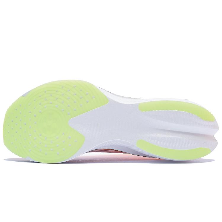 New LiNing Feidian 3 Ultra Cushioning Anti Slip And Wear Resistant Rebound Low Top Running Shoes Unisex Orange White ARMT033-1