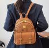 New Women's Versatile Contrasting Backpack Original Teddy Bear Bag Cartoon Casual Travel Bag Minimalist Backpack