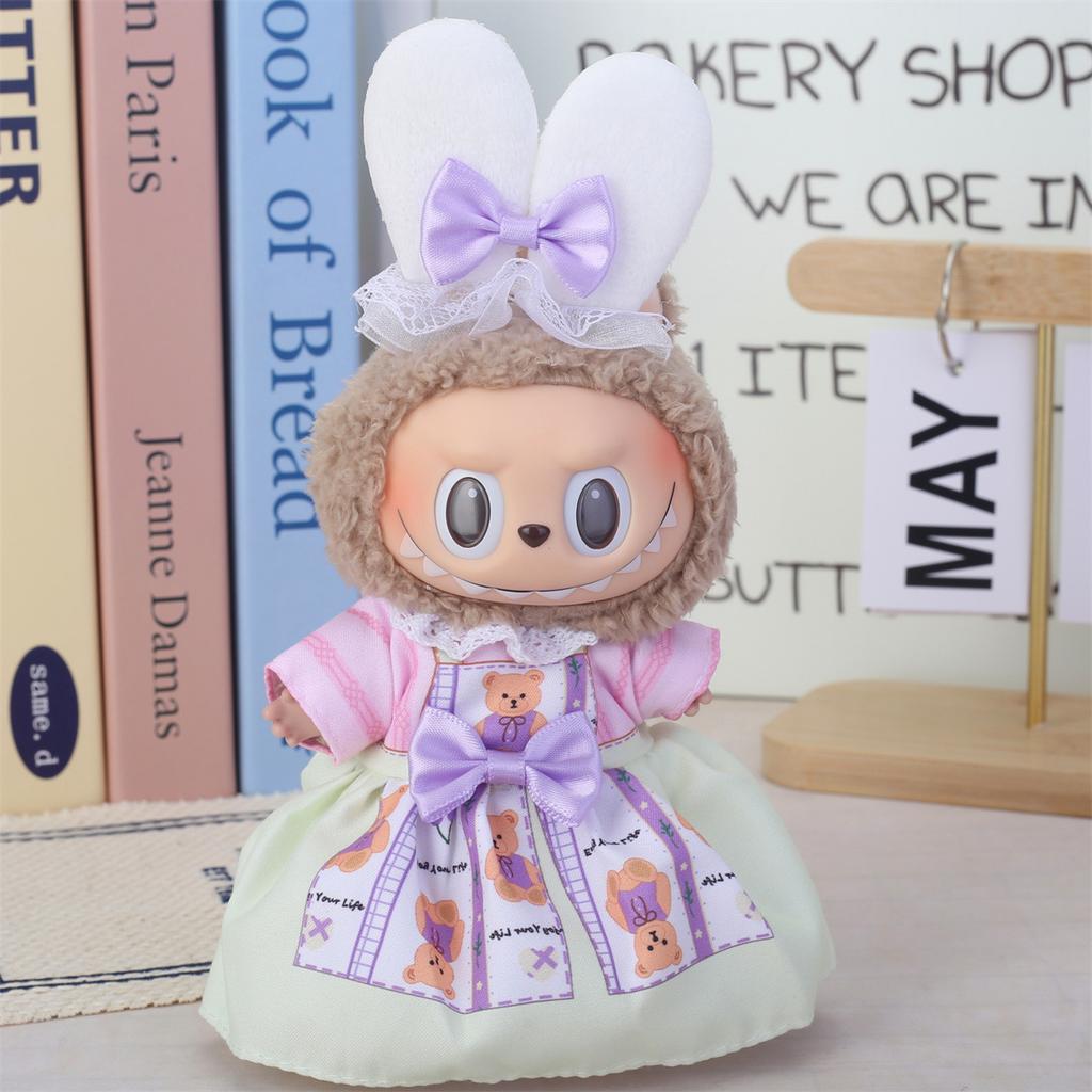 Labubu Baby Clothing Is Compatible with First, Second, and Third Generation 17cm Labubu Dolls