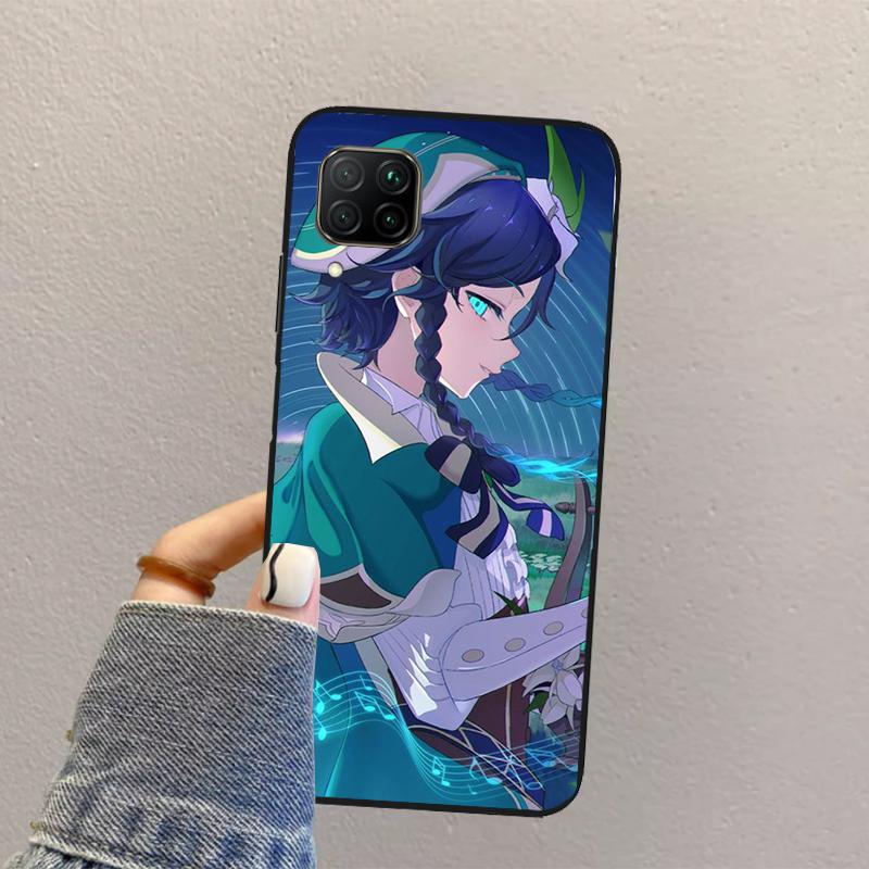 Genshin Impact For Huawei Nova Y73 Y72 Y61 Y91 Y70 Y60 Y90 12s 12i 11i 8i 9 10 SE P30 P40 Lite P60 Pro Case