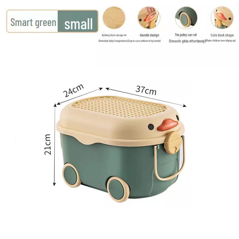 QiMiao Cute Piggy Toy & Clothes Organizer for Kids