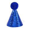 Birthday Pet Hat Dog Cats Headgear Birthday Costume Glittering Hat Studded Pompoms Dog Christmas Hat