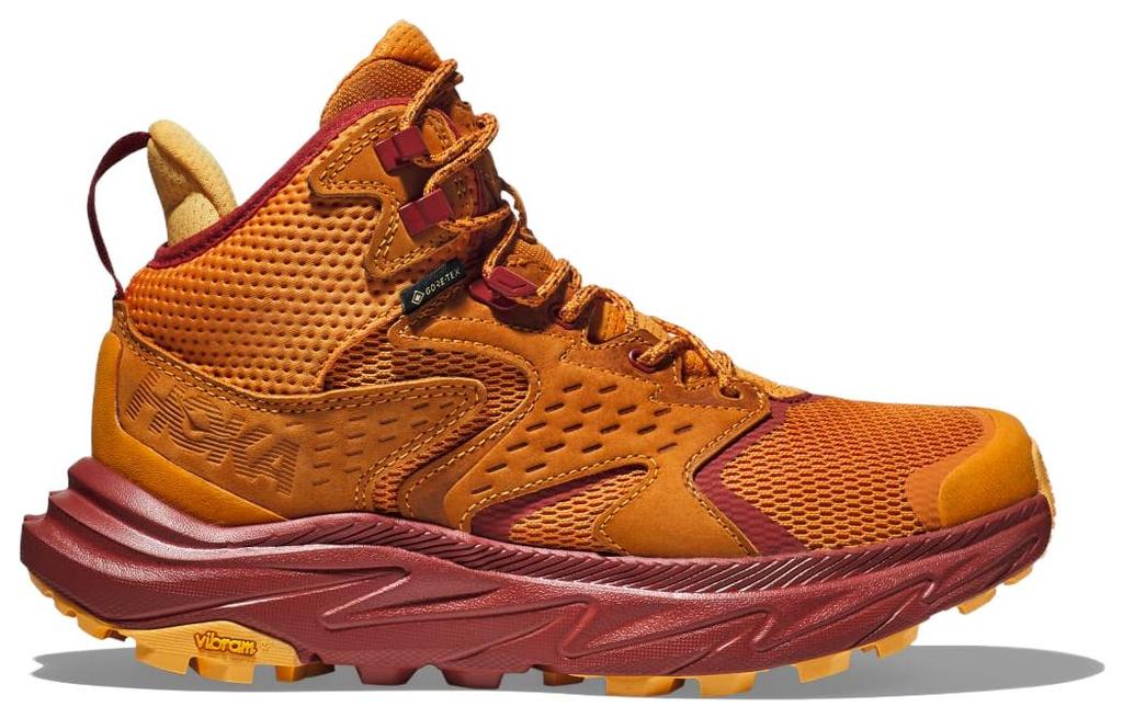 HOKA One One Anacapa 2 Mid GTX High Top Outdoor Shoes Women's Amber 1142831-AHSH