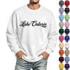 Unisex Lässiger Pullover mit Buchstabendruck von Mexiko