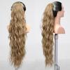 LOUIS FERRE Ponytail Extension, 26 Inch Drawstring Ponytail Hair Extensions for Women Long Curly Wavy Ponytail Multi-color Option for Daily