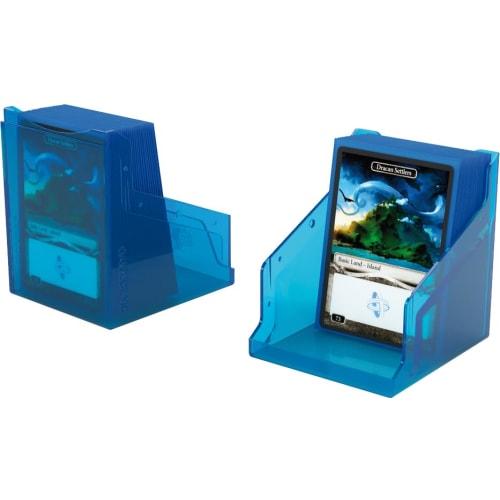 GameGenic Deck Box: Bastion XL Blue (100ct) ? Durable and Sturdy TCG, OCG Card Storage ? Compatible with Pokemon Yugioh Commander and MTG Magic: The G
