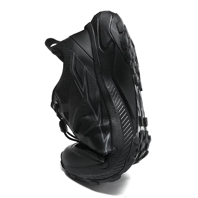 High Quality Leather Hiking Shoes Durable Outdoor Sport Men Trekking Leather Shoes Lace-Up Climbing Hunting Sneakers