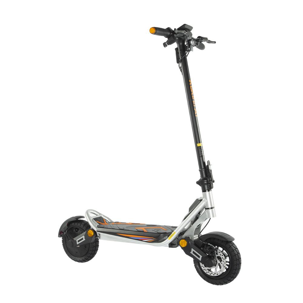 Kukirin A1 Městská E-koloběžka pro dojíždění, 800W, 48V 13Ah, 45km/h, Dvojitá kotoučová brzda, 10" Bezdušová pneumatika, LCD displej, LED světlomet, Rychloskládací zařízení