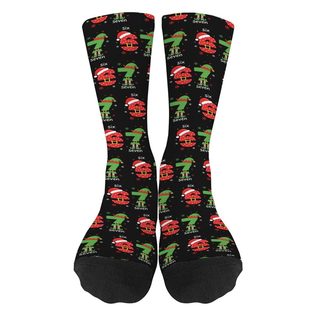 Fashionable, Warm And Interesting Six Or Seven Design Socks For Grandma