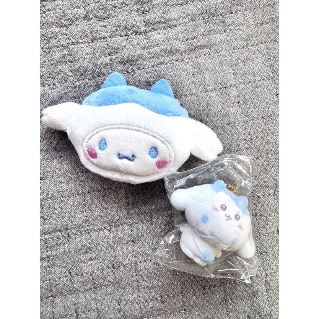 Chikawa x Sanrio Mascot Clip Hachiware Cinnamon
