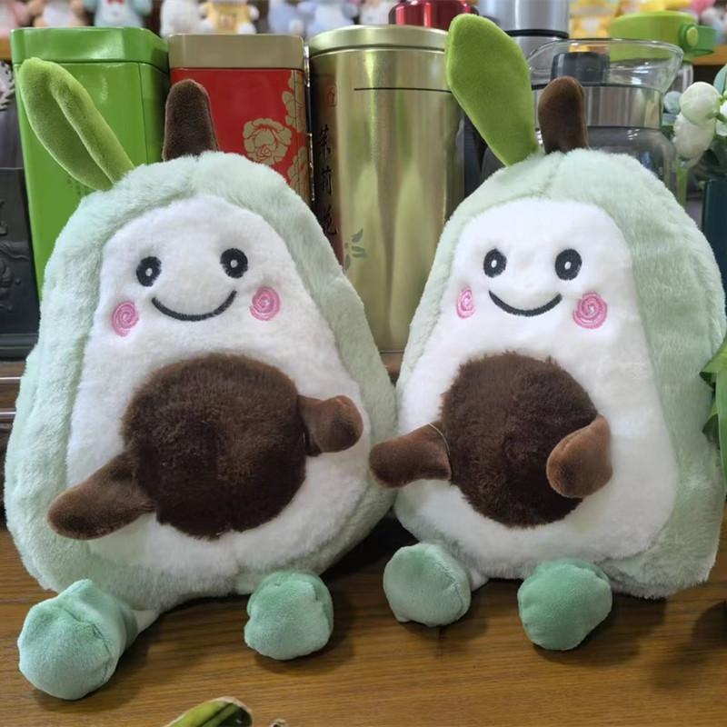 

Имитация клубники авокадо плюшевая игрушка креативный подарок свадебная метательная кукла кукла для скретч-машины 20cm0.12kg авокадо