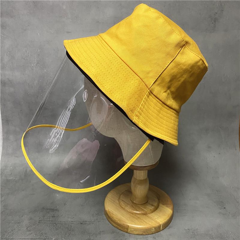 Bucket hat women's Korean tide with mask winter black hat women's dust-proof sun-proof wind-proof droplet-proof hat