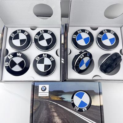 Tampas Centrais Flutuantes para Rodas de Carro de 56mm 68mm 50º Aniversário Para MINI G30 G31 G32 G08 G05 F46 F49 F39 F90 Acessórios AutomotivosI