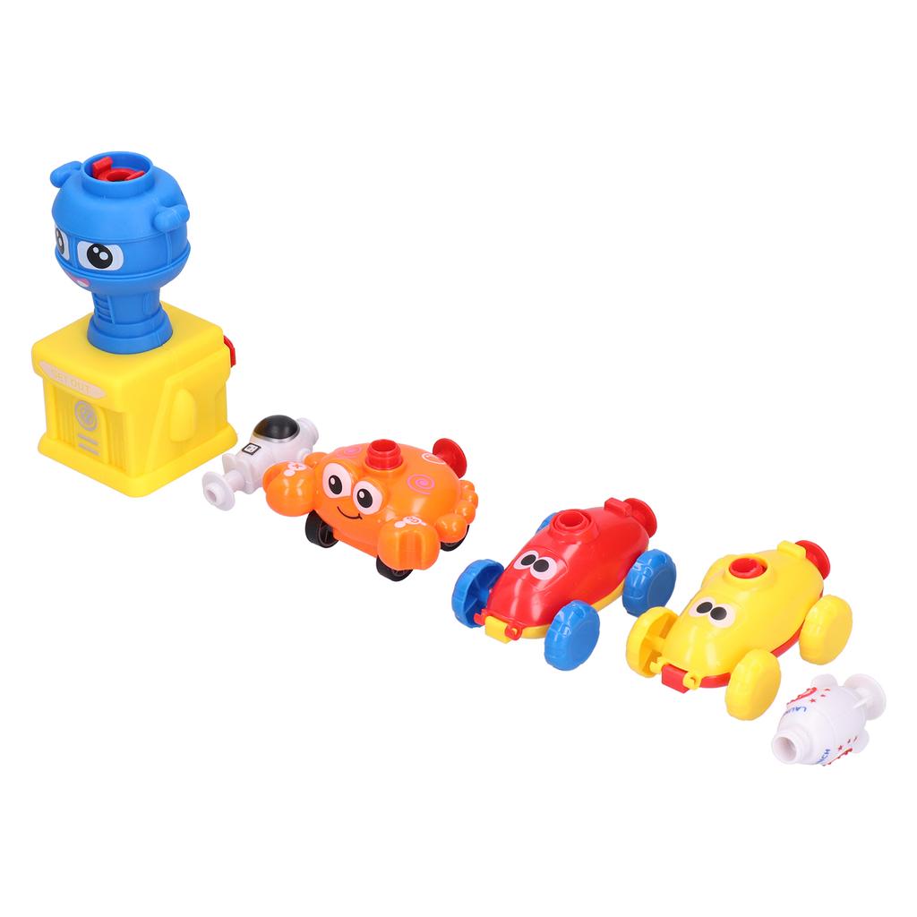 Children Cartoon Inertia Air Power Balloon Car Balloon Launcher Educational Science Experiment