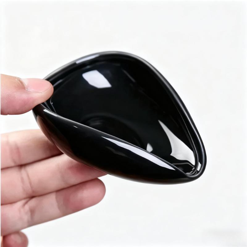 מגש מדידה לפולי קפה קרמיקה מדידה כף למילוי פולי קפה אביזרי קפה ביתי כלי בריסטה