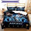 Messi Lionel Messi World Cup Champion Personalized Name Bedding Set,Soft Bed Linen for Bedroom Home Decoration,Perfect Gift for Football Fans,Breathab