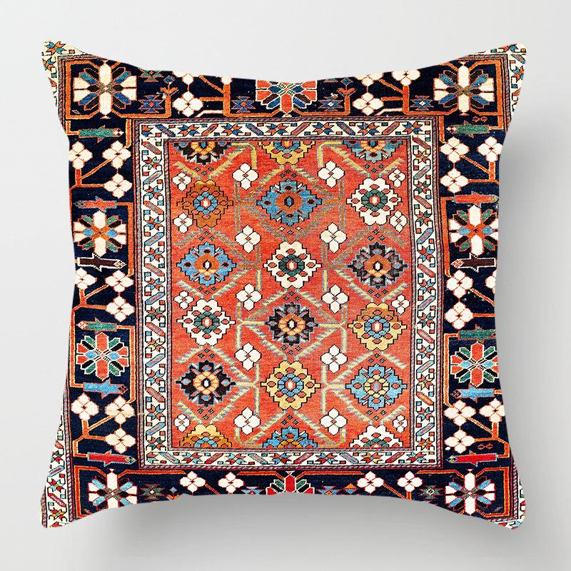 Throw Pillow Persian Turkish Lumbar Pillow Cushion Car Pillow Cover Sofa Cushion Home Decoration