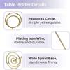 A84X-20Pcs - 3.35 Inch Place Card Holder Table Number Stands For Wedding Party Graduation Reception B