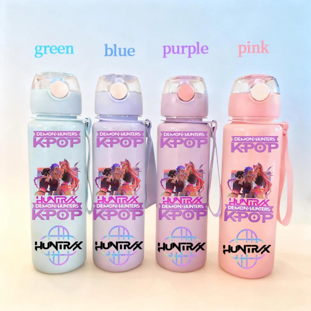 700ML KPOP Devil Hunter Stainless Steel Insulated Mug Anime Cartoon Style Portable Cup Fit designed for Students plus Children