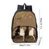 3 Pcs Set Minimalist Butterfly Lunch Bags ,Pen Bags ,Front Carrier Daily Pack For Boys/Girls Children Best Gifts 2D Animated School Bag