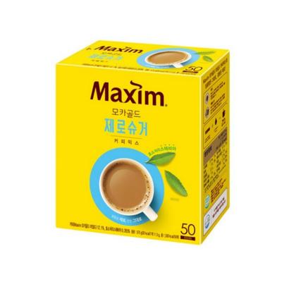 [Maxim] Mokka-Gold-Kaffeemischung ohne Zucker, 11,5 g x 50 Stück