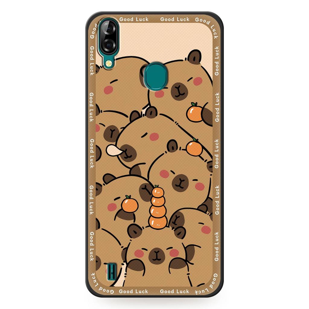 Durable Cute Phone Case For Blackview A60 Pro Waterproof Silicone Graffiti Anti-knock Phone Pouch TPU Soft Case Cartoon