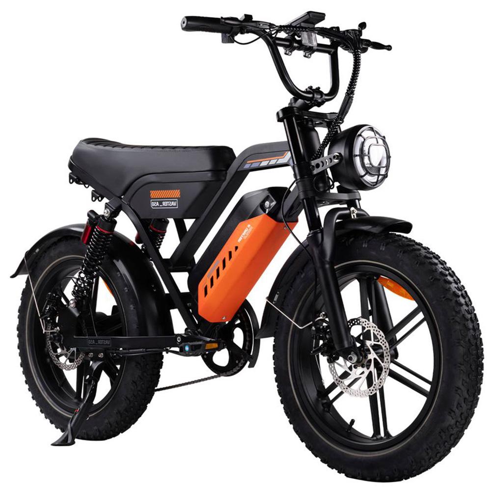 Elektrofahrrad Avdl A50 250W Motor Doppelscheibenbremsen 7 Gänge 20" Fat Tire Erwachsenen Elektro-Mountainbike 48V 15,6Ah Max. Last 150 kg