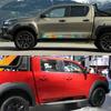 Pickup Car Door Side Stickers Waterproof Sport Vinyl PVC Decals Self-adhesive Auto Body Styling Decoration Stickers Accessories