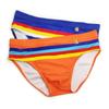 Men's Fashion Pride Day Swimming Briefs Low Waist Plus Size Summer Beach Wear