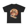 Men's and Women's T-shirts Ninja Skateboarding Cat