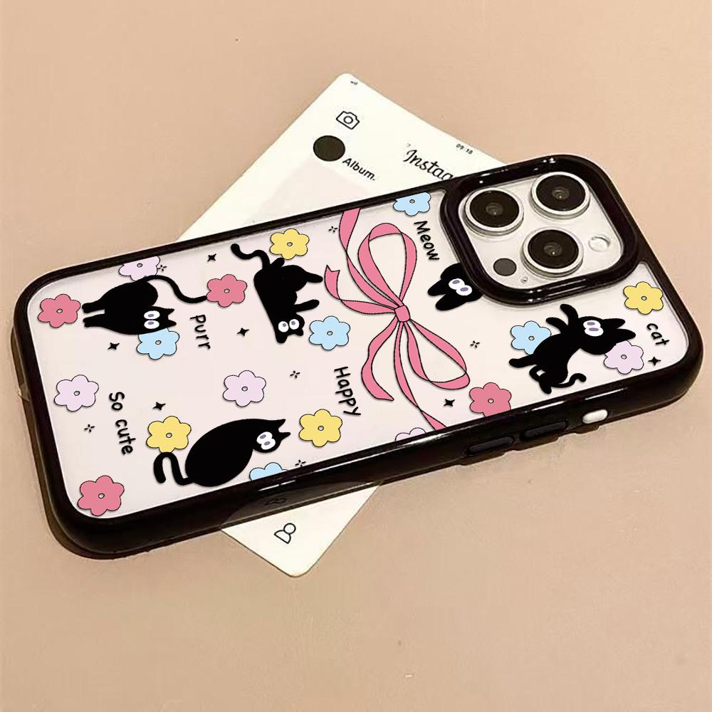 Transparent Phone Case for iPhone 11 12 13 iPhone 13 14 15 Pro 15 16 Pro Max Samsung A15 A16 A25 A26 A55 A56 S25 S24 S22 S23