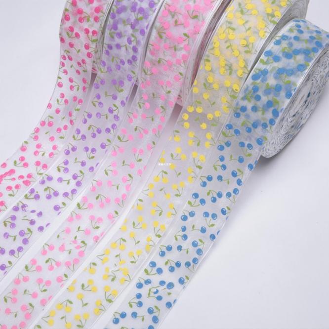 Luxury Transparent Metallic Organza Ribbon for Christmas Hair Accessories & Gift Packaging Eco-Friendly Handcrafted DIY