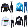 Herren Fahrradtrikot Trägerhose Set Langarm Mountainbike Bekleidung Performance Bekleidung