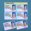 1/4 Pcs Mclovin Bank Credit Cards Bus Pass Stickers Cool Decoration Waterproof Card Driver'S License Credit Card Sticker