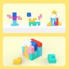 Early Childhood Puzzle 3D Three-Dimensional Wooden Block Construction Bricks Infant Logic Training Puzzle Playthings Parent-Child