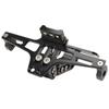 Motorcycle License Plate Bracket with LED Light Precise Shockproof Fit for 4in Base Road‑Legal Motorbike
