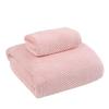 Merbau Coral Fleece Bath Towel Set - Includes 3 Thick, Soft, Quick-Drying Towels; Softer Than Cotton, Perfect for Beach or Bath.