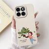 Cute Cartoon Phone Case For Honor X6c Soft Silicone Shockproof Cover For Honor X6C 4G NIC-LX1 LX2 LX3 Cases Bumpers