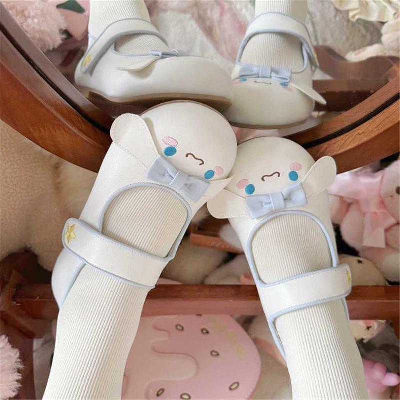 Niche cute Japanese Lolita shoes Mary Jane women's shoes spring and autumn flat-soled small leather shoes lo shoes jk uniform single shoes