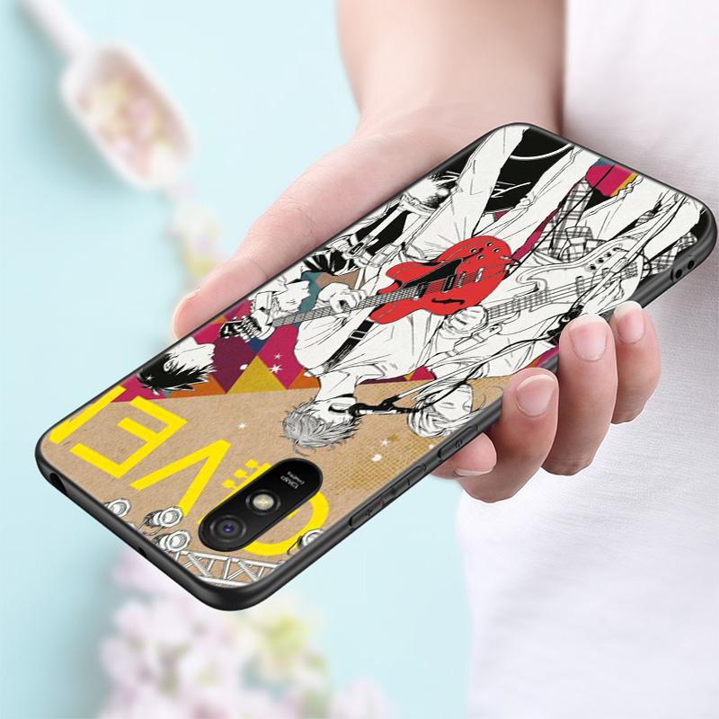Gegeben Yaoi Anime Silikon Handyhülle Für Xiaomi Redmi Note 11 10 9 8 Pro 11T 10T 10S 9S 8T 9 9A 9C 9T Schwarz Weiche Hülle Coque