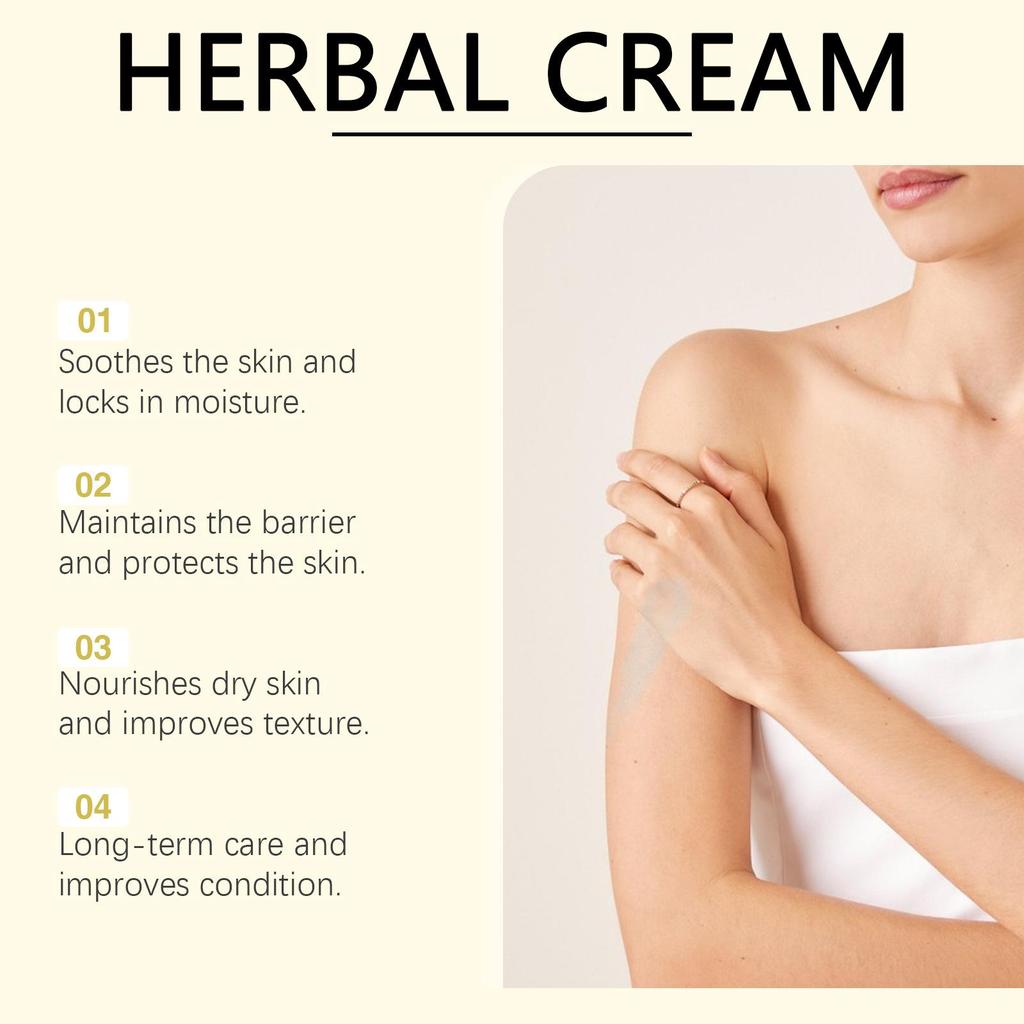 South Moon Herbal Skin Moisturizer: Soothes Discomfort, Hydrates Dry Skin, and Protects Skin Barrier.