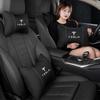 Für Tesla Model 3 Model S Model X Model Y Cybertruck Roadster SpaceX Autositz Leder Kopfstütze Lendenkissen