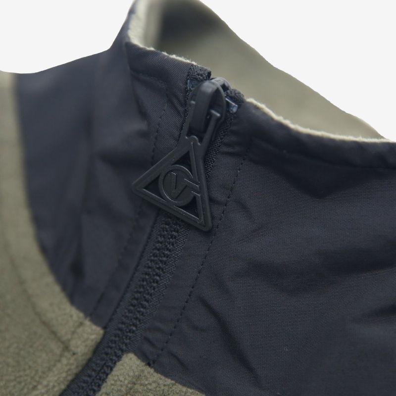 Vans Pullover Stand Collar Fleece Hoodie Men hoodies Military-Green VN0A4USGKCZ
