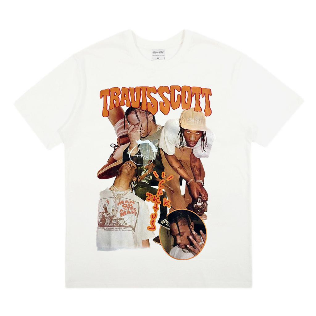 Hiphop Singers Signature Trendy Loose Shortsleeved Tshirt For Unisex And Unisex Boyfriend Style Street Retro Look