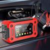 EAFC Smart 12V 8A Car Battery Charger - Large Color Screen, EU Plug